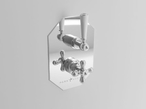 Смеситель для душа с 2 отверстиями и переключателем