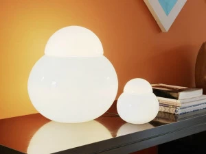 FontanaArte Настольная лампа из дутого стекла