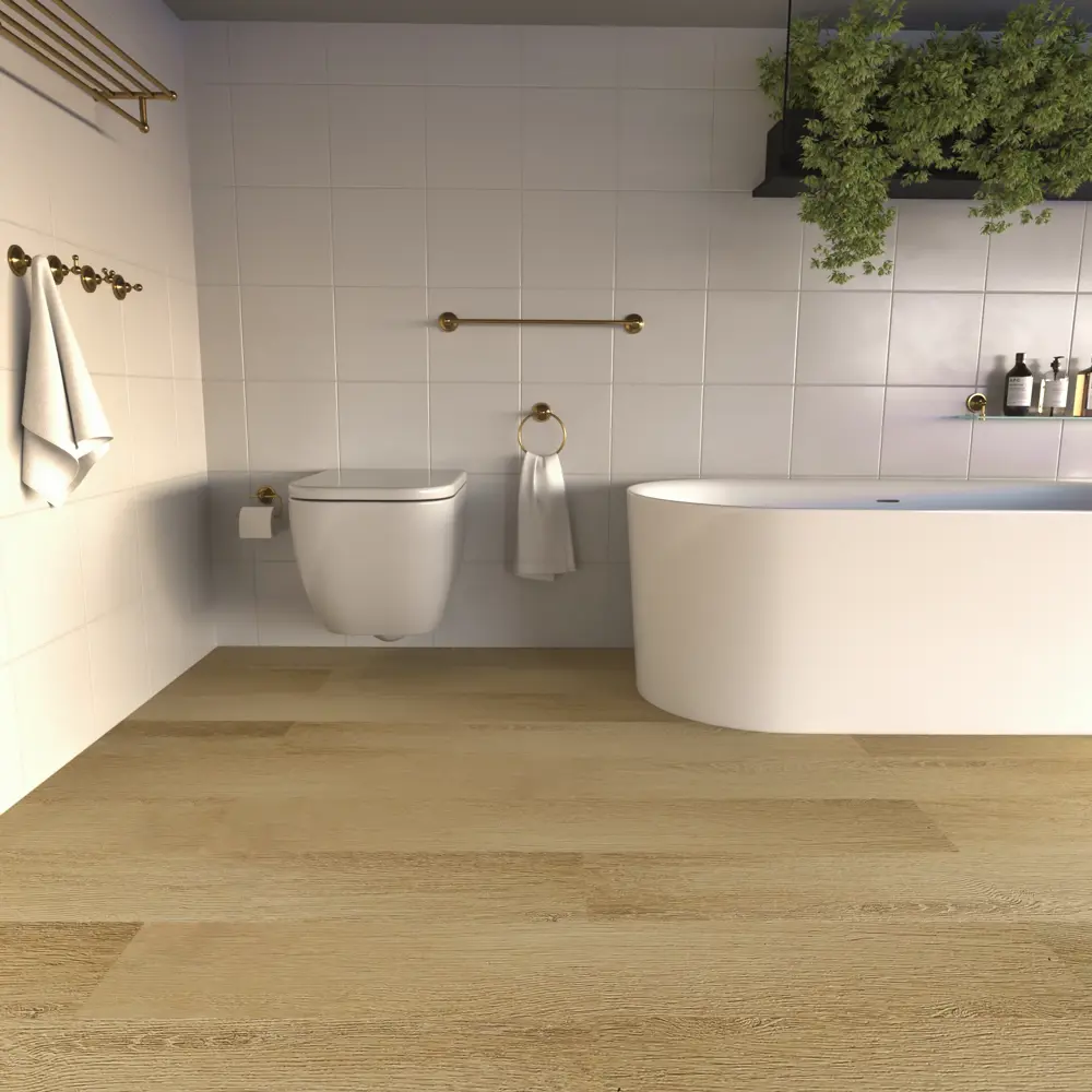 SPC плитка Atrium Дуб Мак-уэй - влагостойкое напольное покрытие премиум-класса 89341810 STLM-0890760 - Вид №7