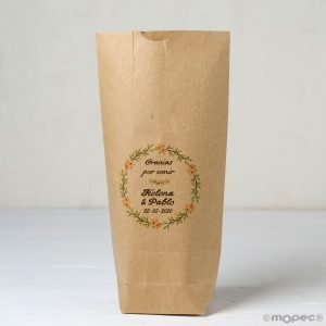 E630.1 PERS. Романтическая корона индивидуальная крафт-сумка «спасибо за…», 50 единиц Dekoraniaevents Bodas