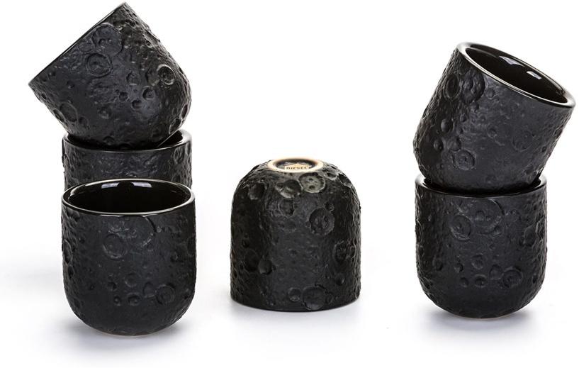 Seletti Набор из 6 кофейных чашек из керамики Cosmic diner sun-id-1380374 - Вид №3