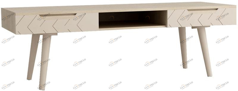 1442 ТВ-тумба Сканди Жемчужно-белый R-HOME 4003451h_Жемчуг