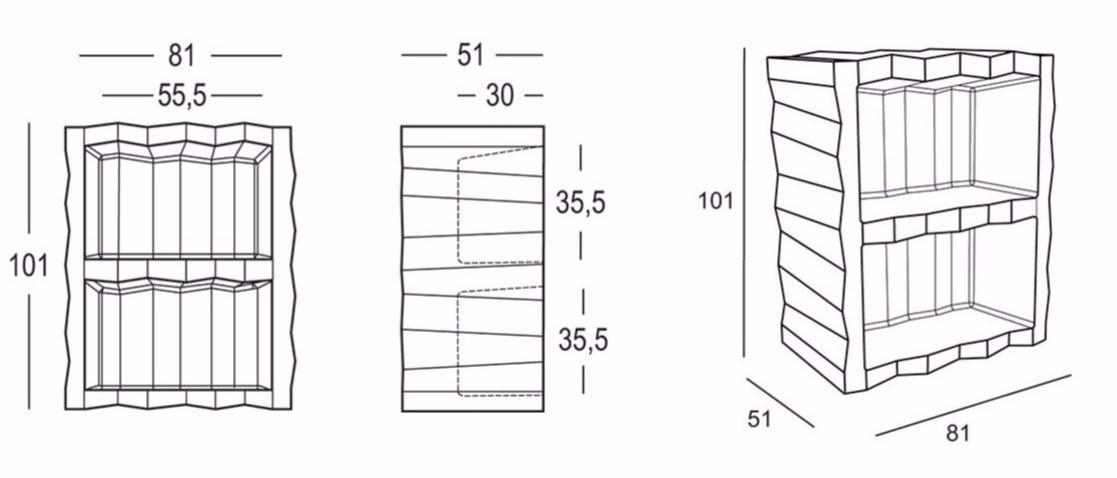 Plust Барный шкаф из полиэтилена Frozen sun-id-1368658 - Вид №14
