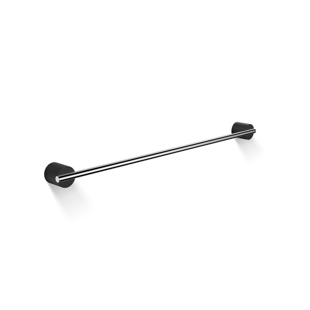Полотенцедержатель STONE HTE60 DECOR WALTHER Черный матовый/матовая сталь 975265  - Вид №3