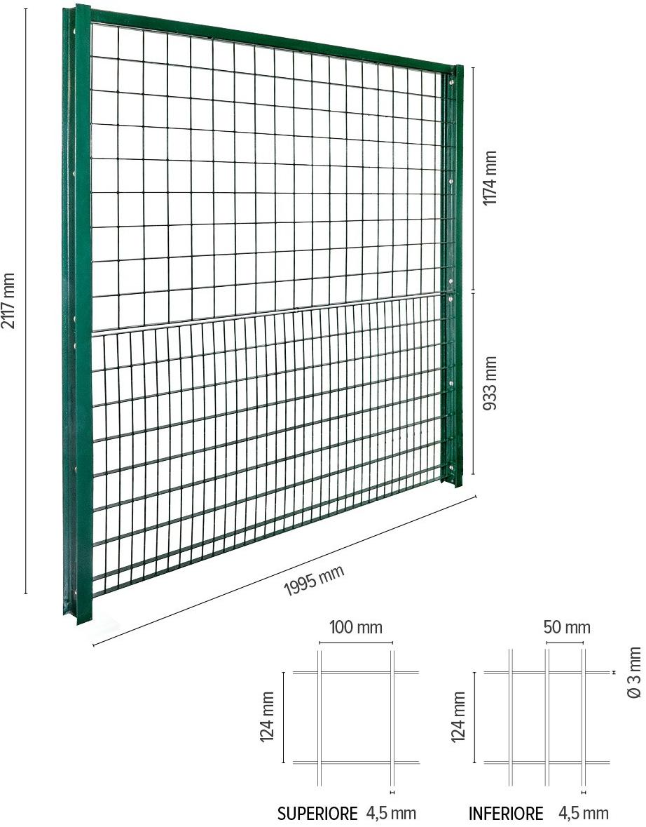 NUOVA DEFIM Забор из электросварной сетки sun-id-1352756 - Вид №8