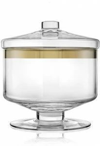 IVV Стеклянный контейнер для пищевых продуктов Avenue gold 7939.2