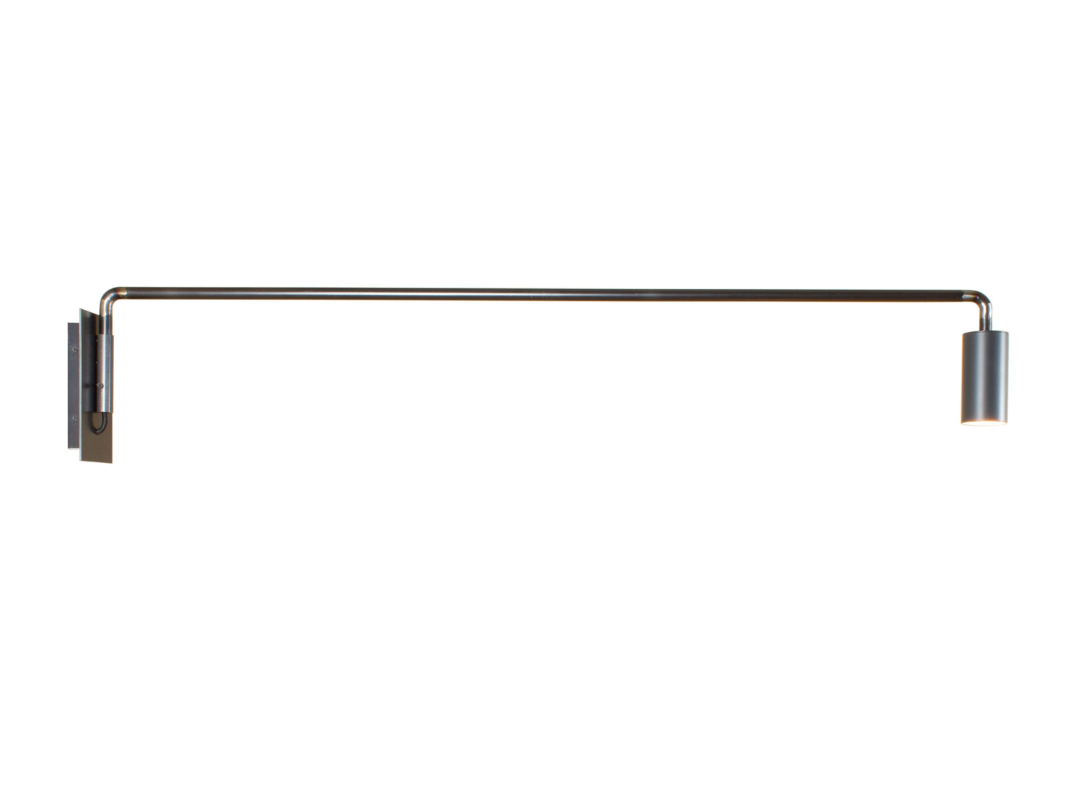 Регулируемая железная настенная лампа Renzo Serafini CANNA DA PESCA CON BICCHIERE ARCH-00094381 - Вид №5