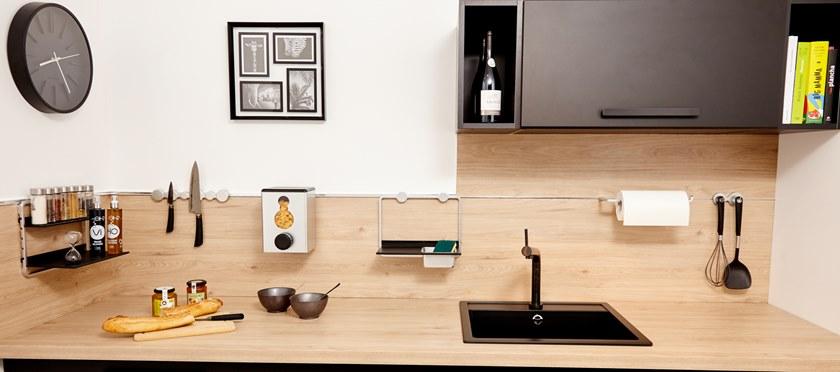 Mat Inter Полка / держатель для кухонной утвари из алюминия и абс. Bubble sun-id-1346219 - Вид №14