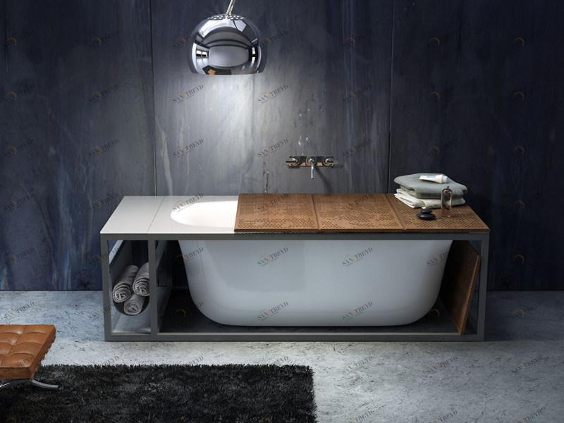 Glass1989 Овальная акриловая ванна Home & spa rituals sun-id-1461173