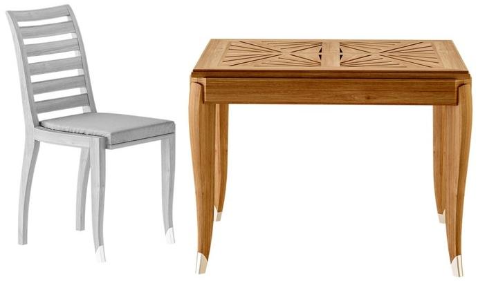 ASTELLO Садовый стол из тикового дерева Jonquille Jq.tr1.l1.04 - Вид №1