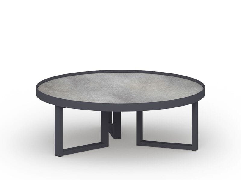 HPL круглый низкий садовый журнальный столик MAMAGREEN Munia ARCH-00046106