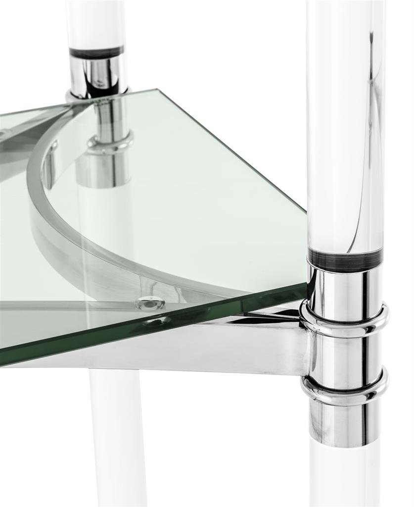 Стеллаж металлический прозрачный 111149 от Eichholtz EICHHOLTZ  248273 Хром  - Вид №3