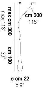 Vetreria Vistosi Подвесной светильник из стекла sun-id-1358723 - Вид №5