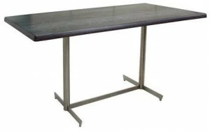 Vela Arredamenti Прямоугольный стол из нержавеющей стали Clif