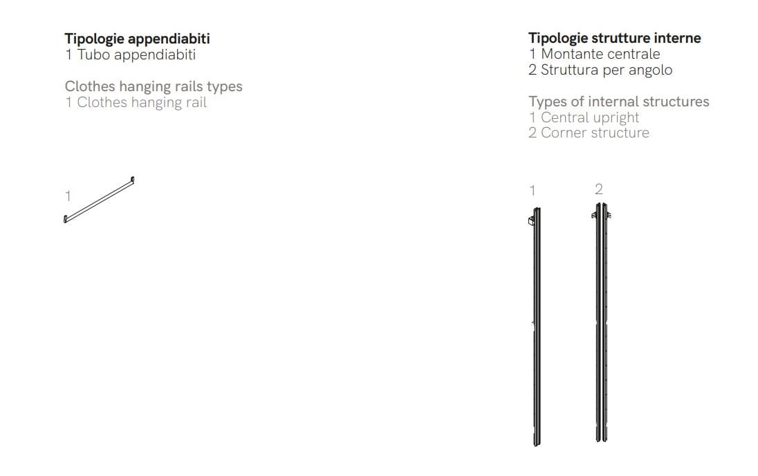 Деревянная гардеробная Adok ARCH-00002101 - Вид №2