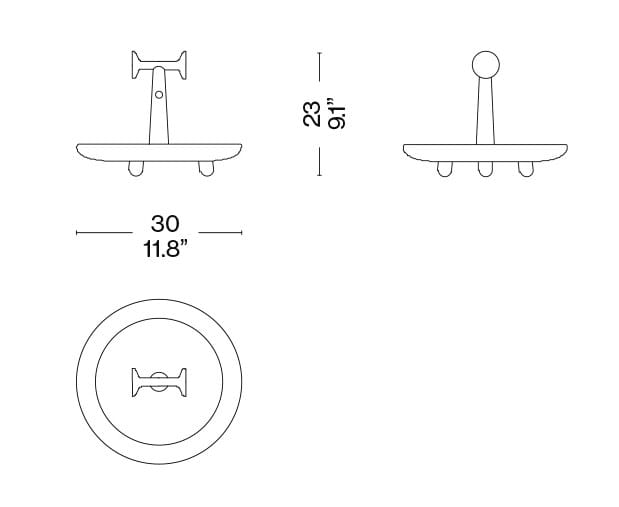 Деревянные центральные элементы CASSINA Réaction Poétique ARCH-00070365 - Вид №4