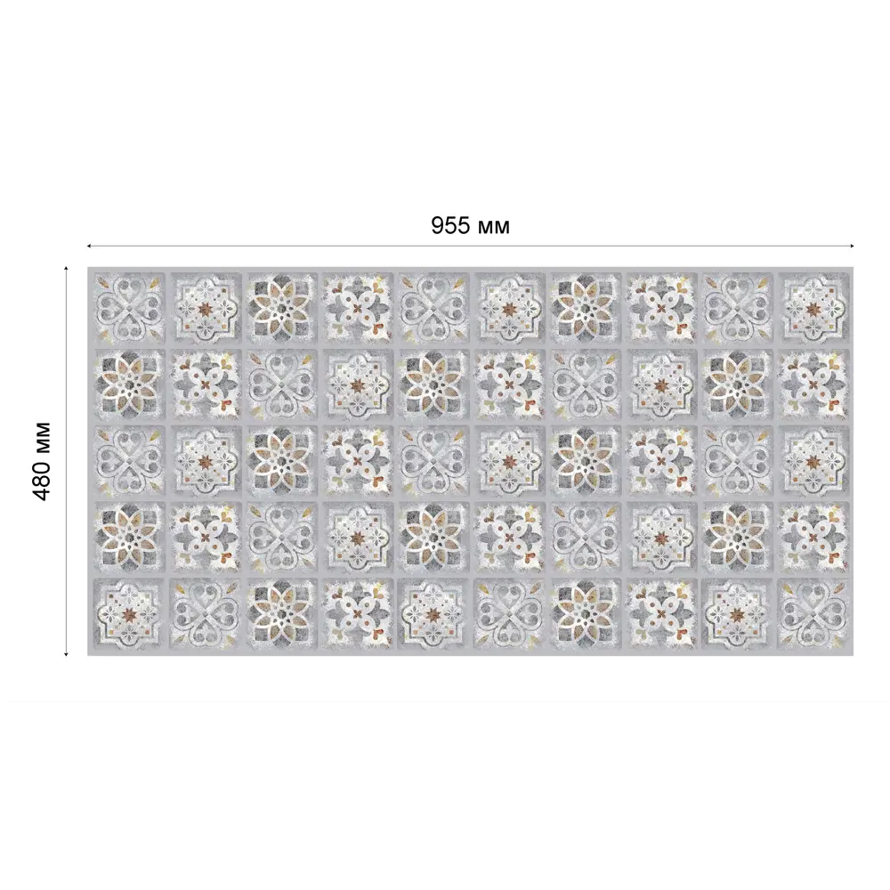 GRACE Панель ПВХ Левант для стен и потолков 955x480 мм 83314067 STLM-0040395 - Вид №4