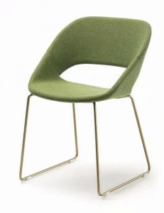 arrmet Санный стул с обивкой из ткани Kabira