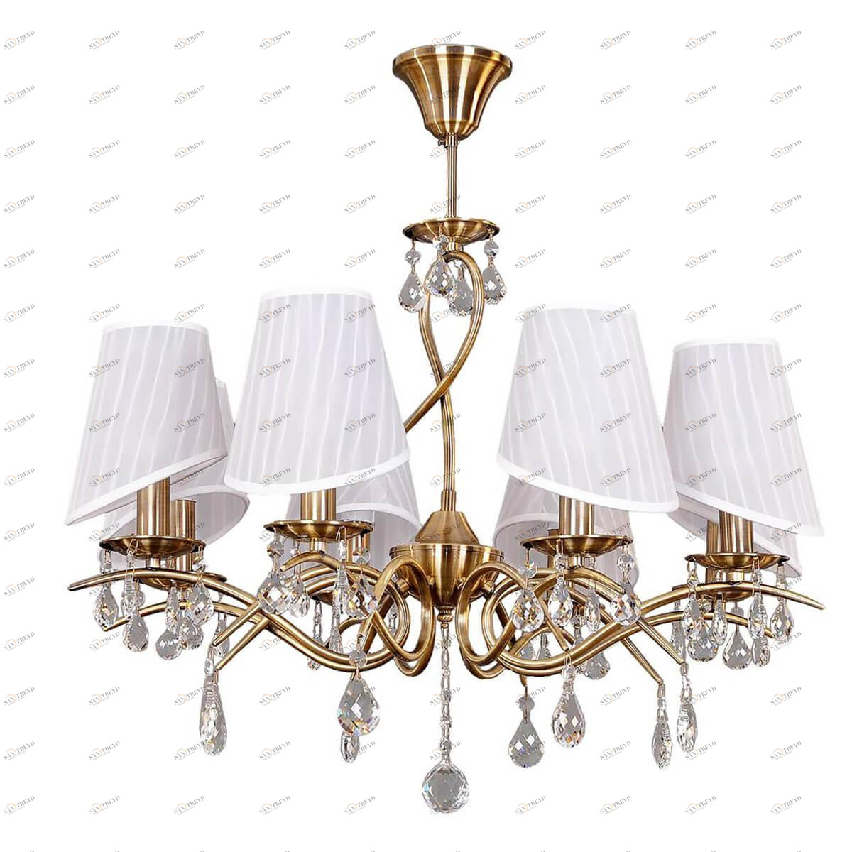 Подвесная люстра Omnilux OML-46203-08 OMNILUX OML-462 185856 Белый 