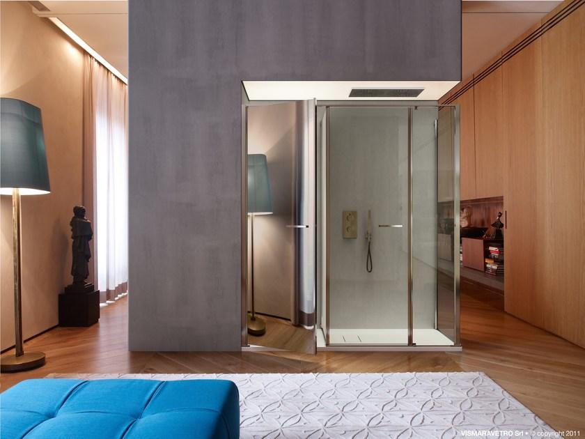 VISMARAVETRO Угловой душевой ящик с вещевым ящиком Twin sun-id-1378801 - Вид №1