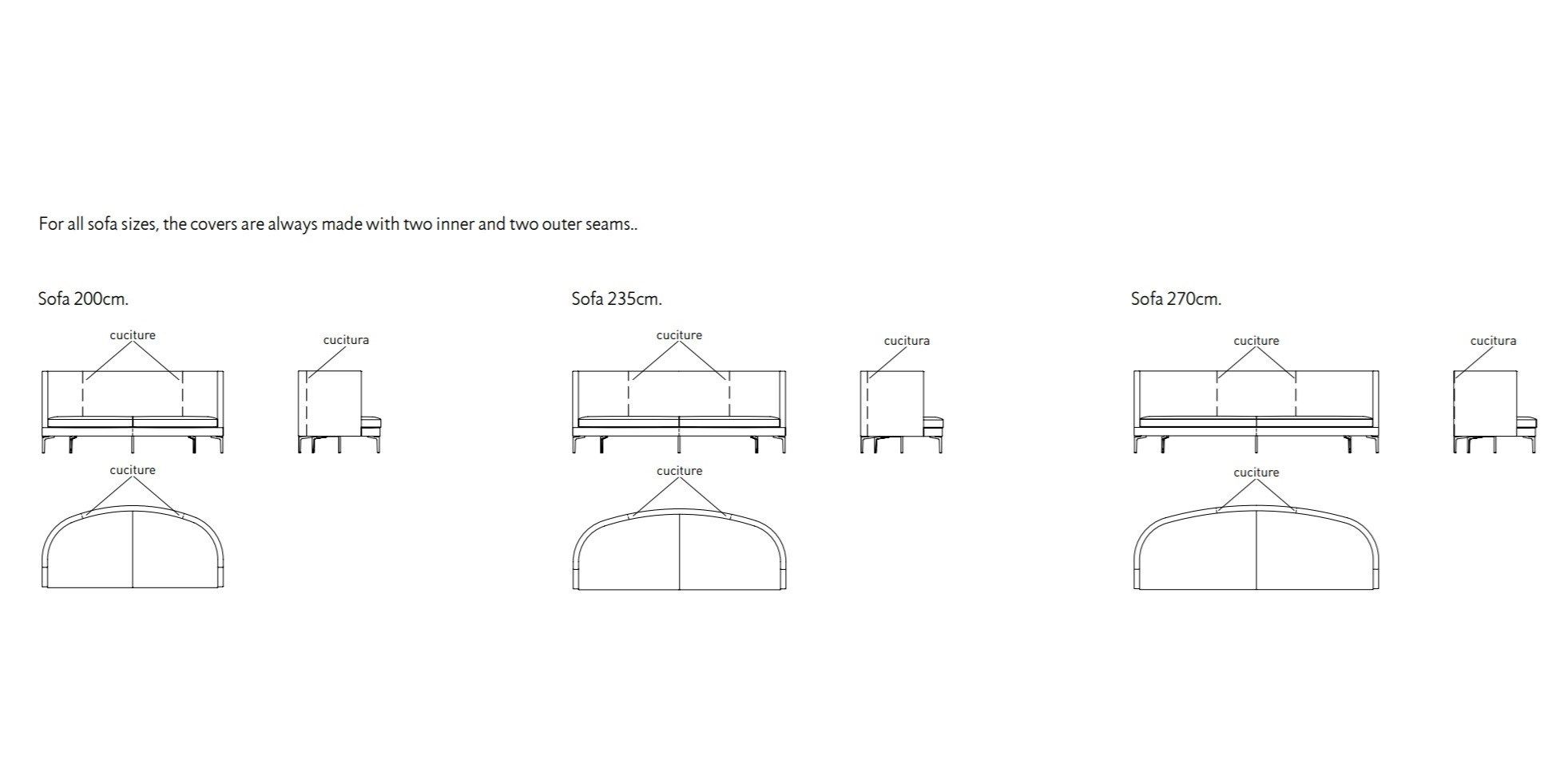 Кожаный диван Living Divani клан ARCH-00077223 - Вид №6