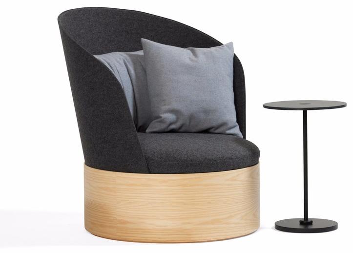 Blå Station Круглый журнальный столик из стали с порошковым покрытием  L37 Bla Station  - Вид №4