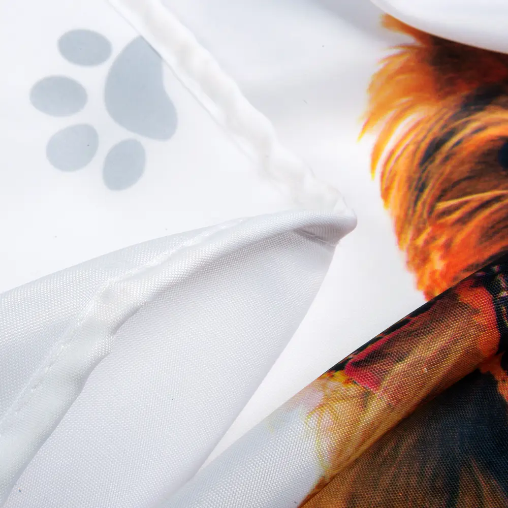 Штора для ванной комнаты «York-dog» 180х180 см цвет белый SWENSA SWC-90-56 STLM-2138321 - Вид №3