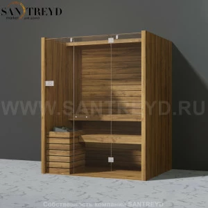 Effegibi SKY 40 SA55210015 Сауна. Мощность: 4 кВт макс. Размеры: длина 170 см, ширина 130 см. Отделка: осина термообработанная.