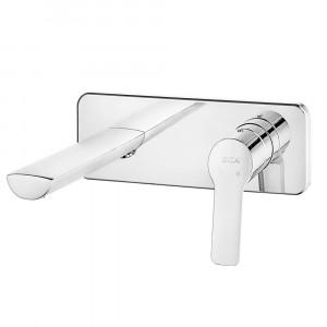 102167606st-k  Смеситель для скрытого монтажа для раковины Luna, монтируемый на поверхность - одинарная розетка - экономия воды