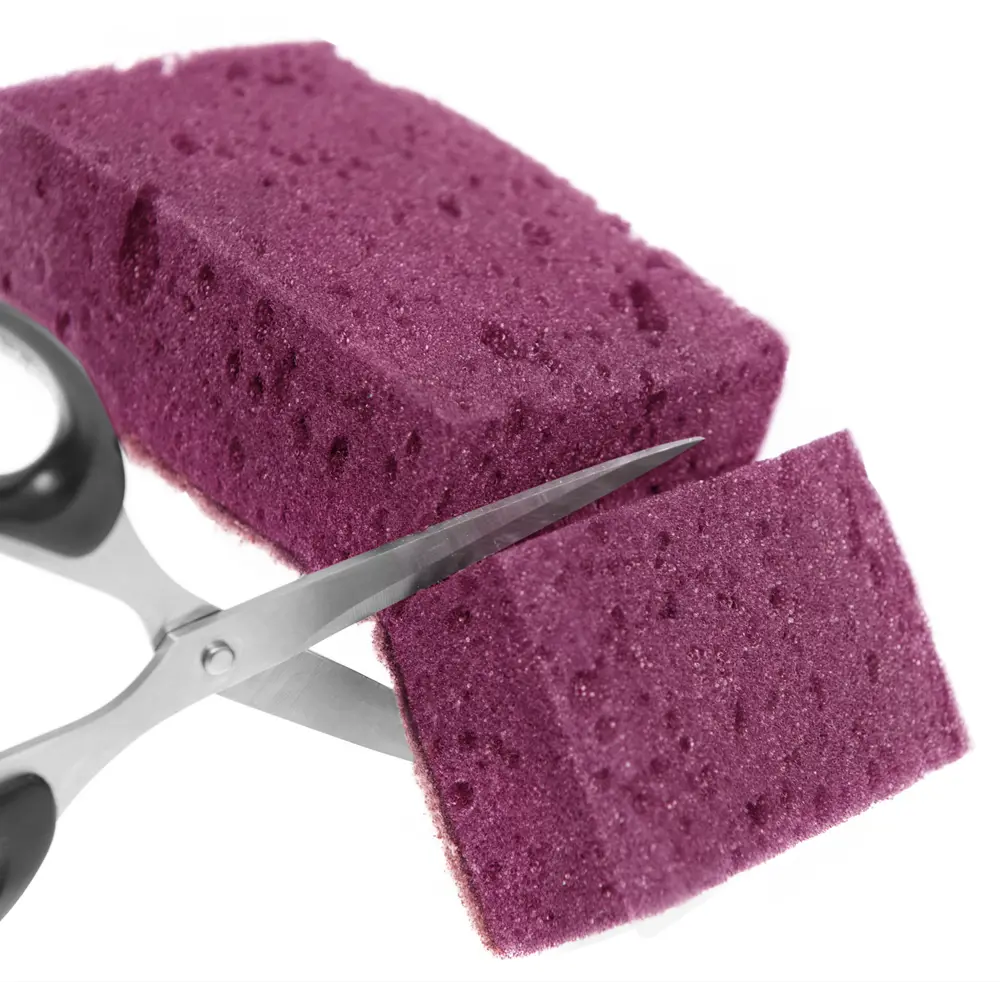 Губка хозяйственная HOMEQUEEN Мега цвет бордовый 89436414 STLM-1577931 - Вид №2