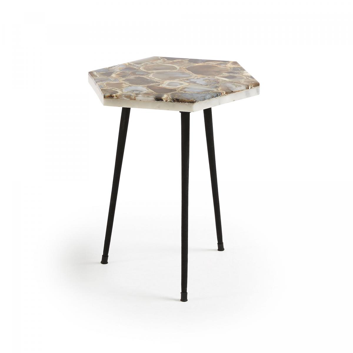 067575 Приставной стол Rummer черный La Forma Rummor  - Вид №2