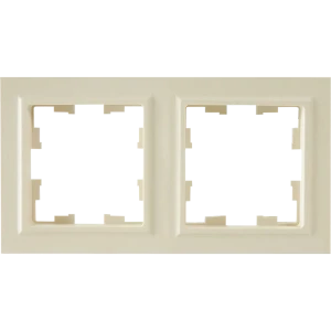 Рамка IEK Brite для розетки и выключателя с влагозащитой IP44 87761288