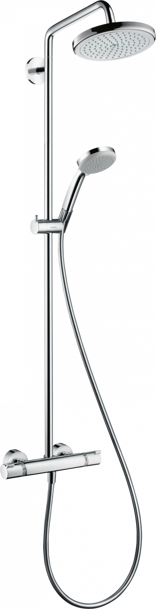 27185000 Croma Showerpipe 220 1jet с термостатом Hansgrohe 