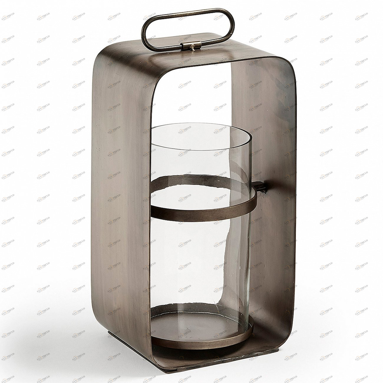 Подсвечник оловянный на 1 свечу серебро Slamp от La Forma LA FORMA  342959 Серебро 