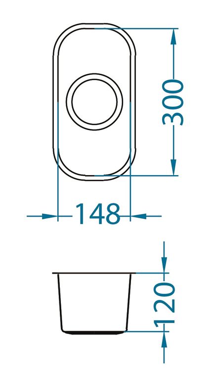 Мойка Alveus Variant Monarch 110 1114240 - Вид №1