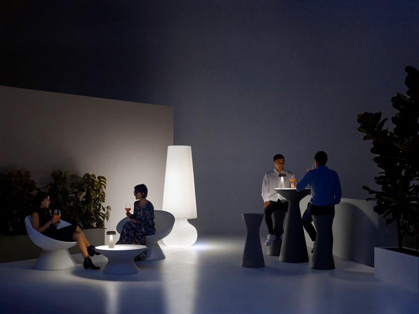 Plust Круглый журнальный столик из полиэтилена Fade sun-id-1434487 - Вид №8