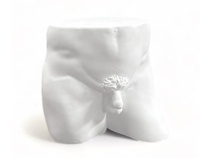 Бетонный журнальный столик / табурет