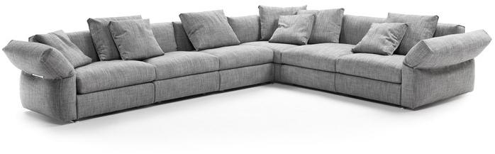 Flexform Модульный угловой диван из ткани Newbridge sun-id-1376691 - Вид №3