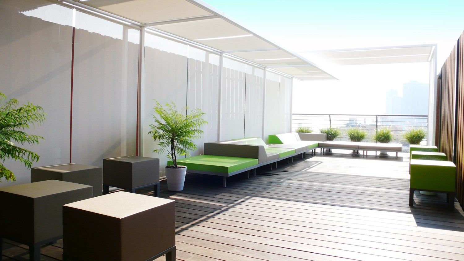 Модульный квадратный пуф из пены QM Quinze & Milan ARCH-00115166 - Вид №3