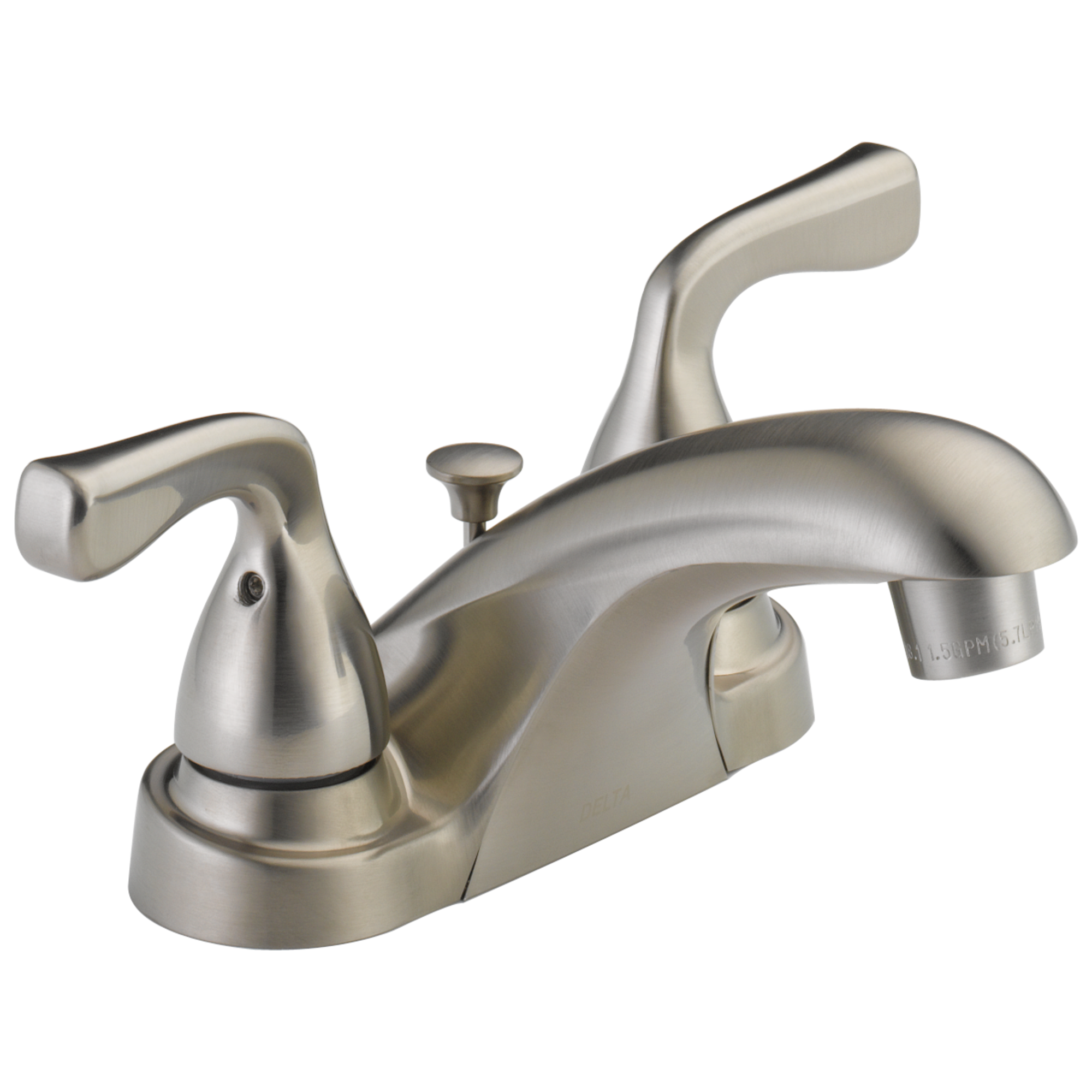 B2511LF-SSPPU-ECO Смеситель для ванной комнаты с двумя ручками Delta Faucet Foundations Нержавеющая сталь 