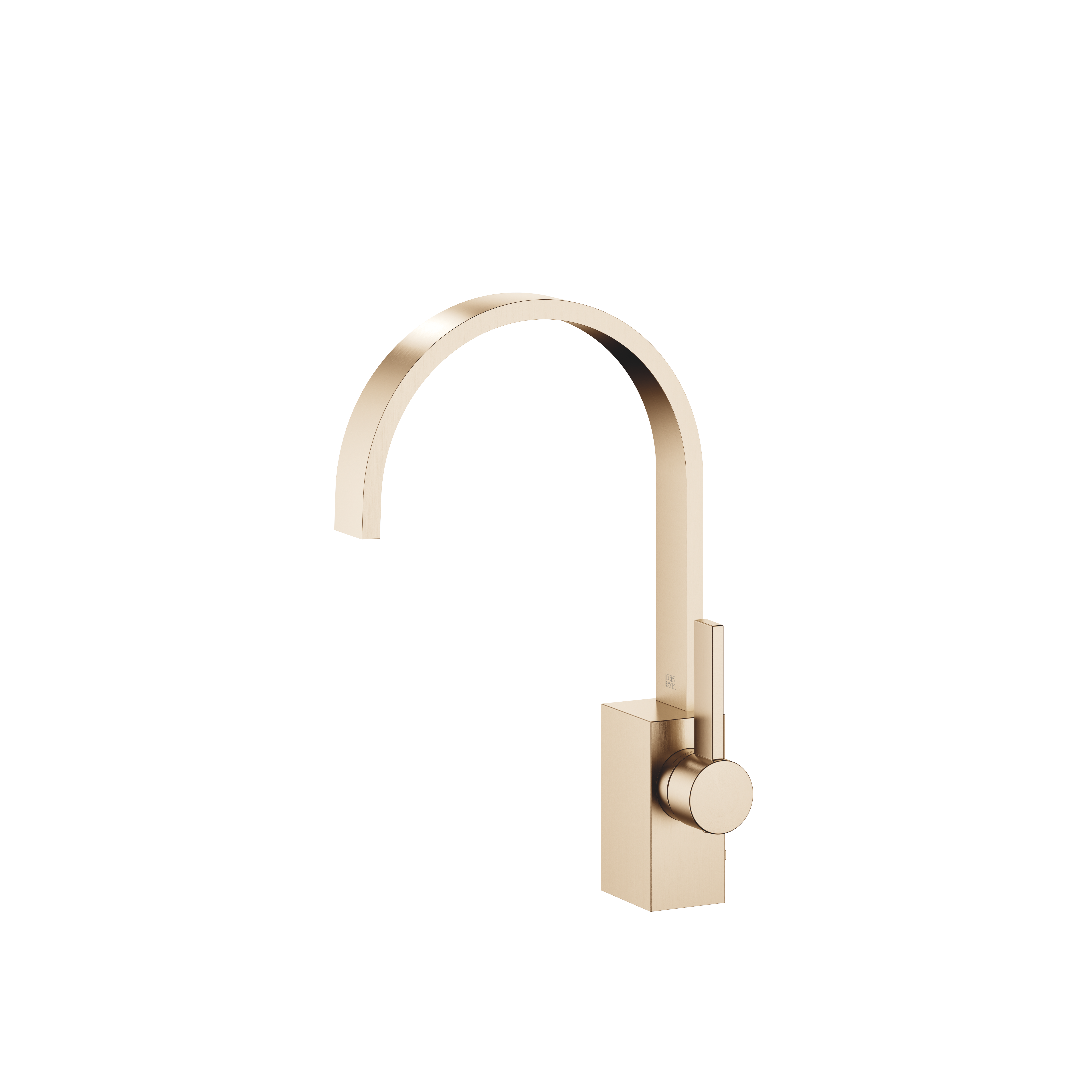 MEM Смеситель для раковины, однорычажный, с донным клапаном - Brushed Champagne (22-каратное золото) 33501782-46 DornBracht