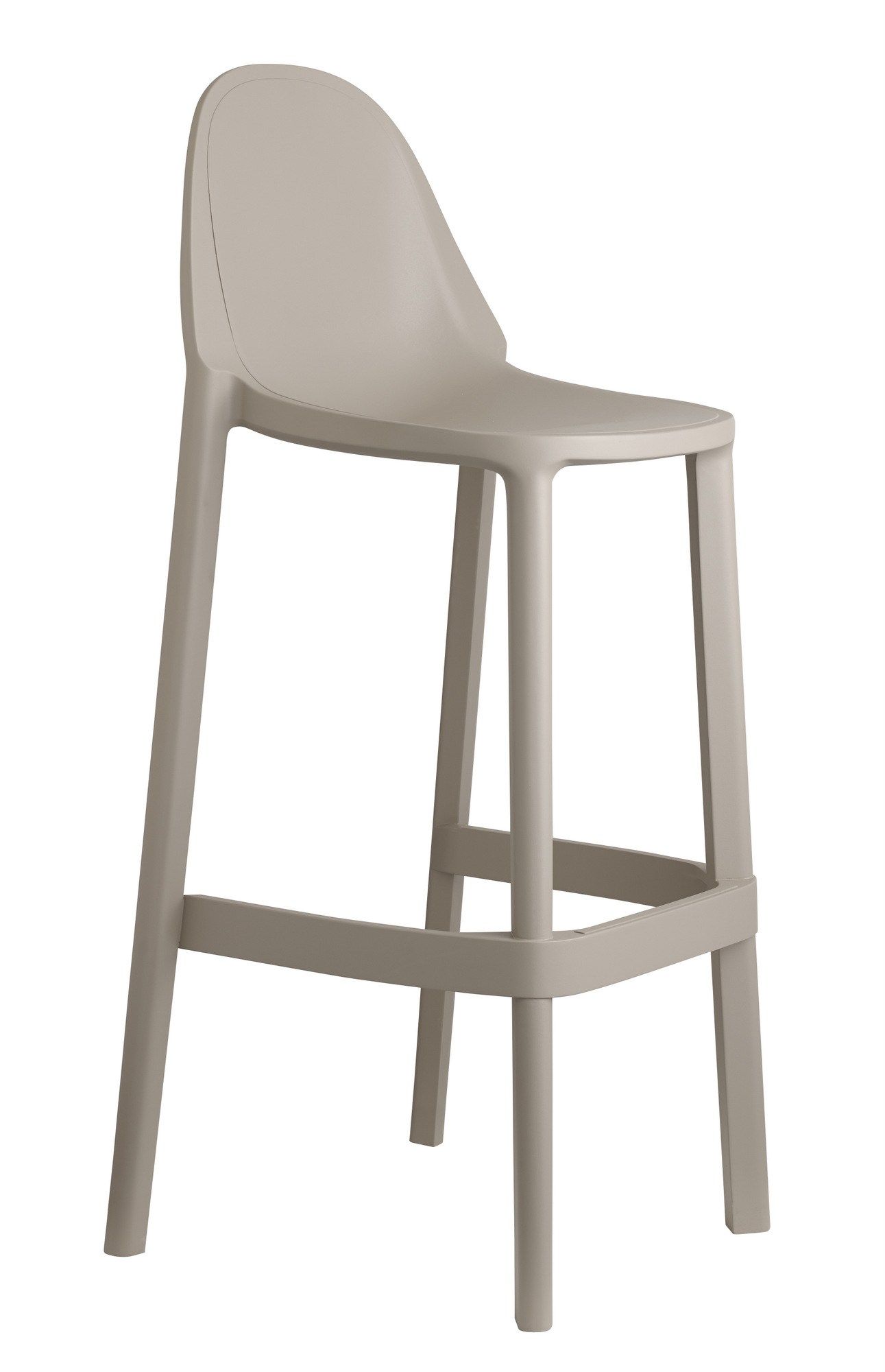 Высокий садовый стул из инженерного пластика S-CAB ARCH-00000723 - Вид №5