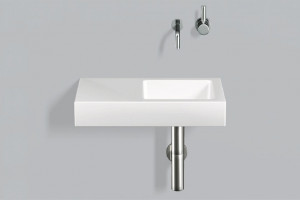 4274000400 Умывальник, wt.qs525.r, белая, для простого ухода Alape серия Q