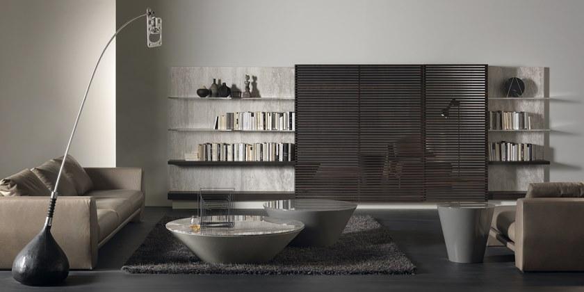 ACERBIS Круглый журнальный столик из Baydur® и хрусталя sun-id-1353005 - Вид №4