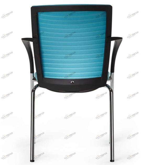 König Neurath Стул из мягкой ткани штабелируемый с подлокотниками Okay ii sun-id-1476427