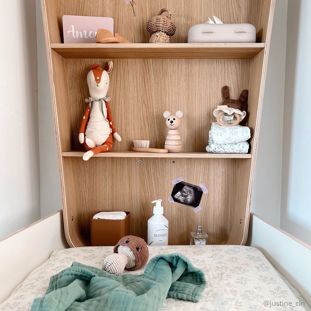 Деревянный трансформируемый пеленальный столик Charlie Crane Noga ARCH-00104046 - Вид №8