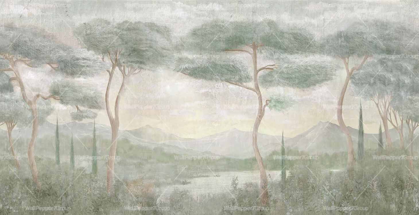 Обои с перспективной тематикой trompe l'Oeil, экологически чистые WallPepper коллекция 2022 ARCH-00099902 - Вид №1