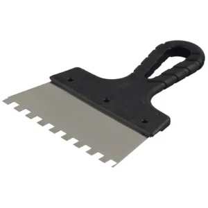 Шпатель зубчатый Jettools 150 мм нержавеющая сталь зуб 8x8 мм