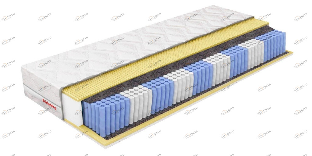 Матрас ортопедический 160x200 "Эльба" BELABEDDING  129402 Белый 