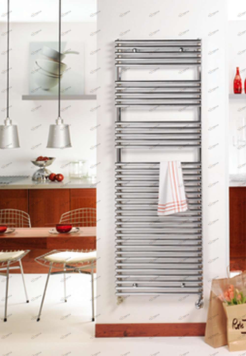 Водяной радиатор LNO-168-050 Cala Chromé Acova 1681 